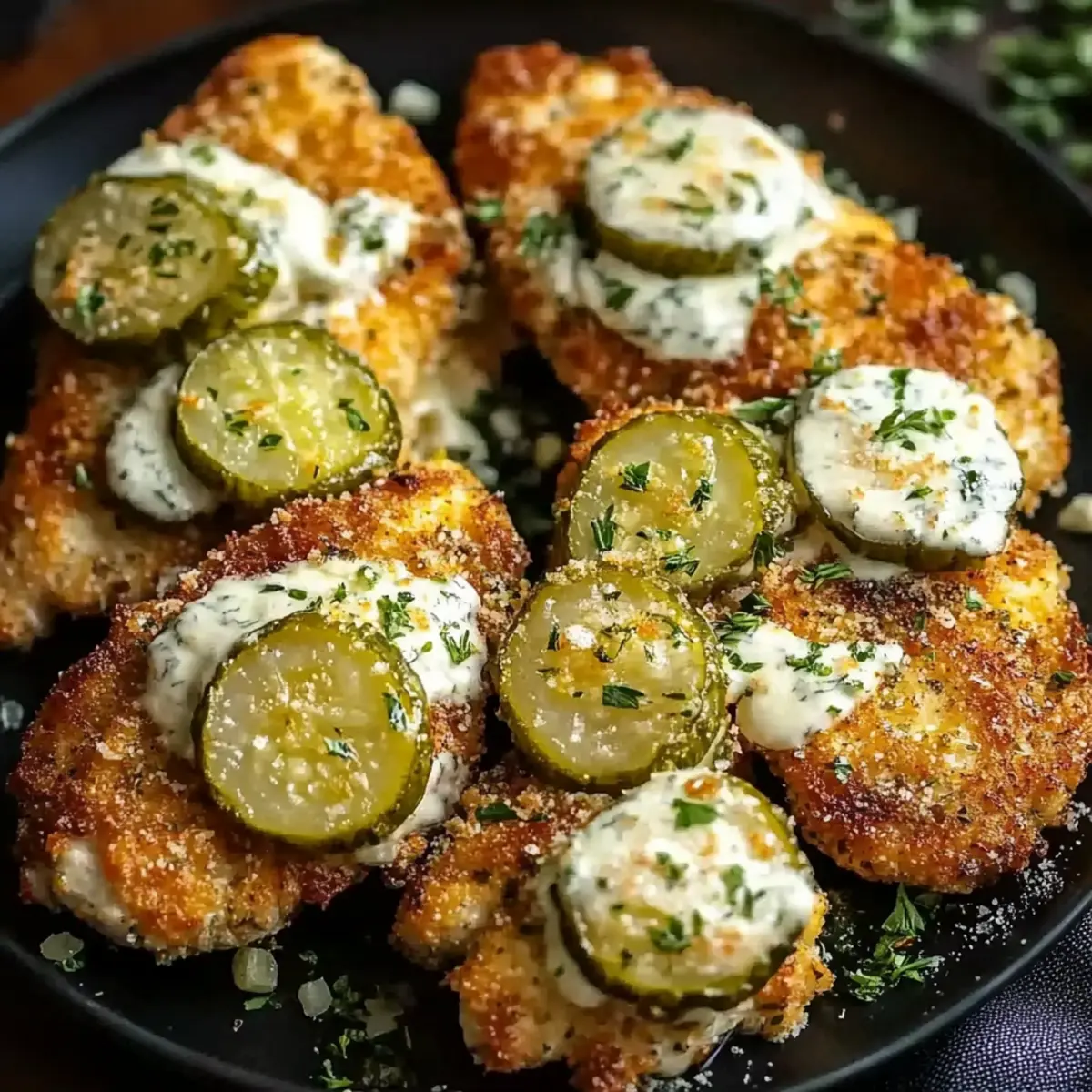 Dill Pickle Parmesan Chicken
