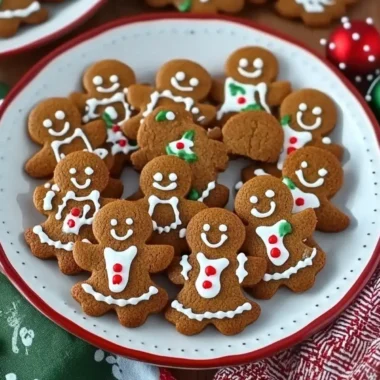 Soft Chewy Gingerbread Men Cookies