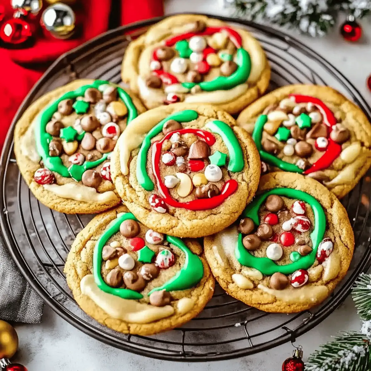 Christmas Kitchen Sink Cookies