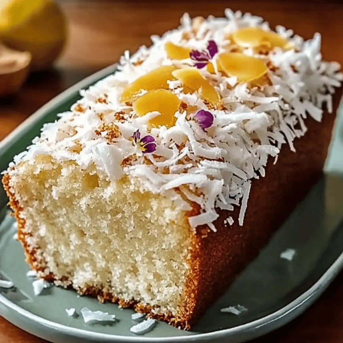 Coconut Loaf Cake