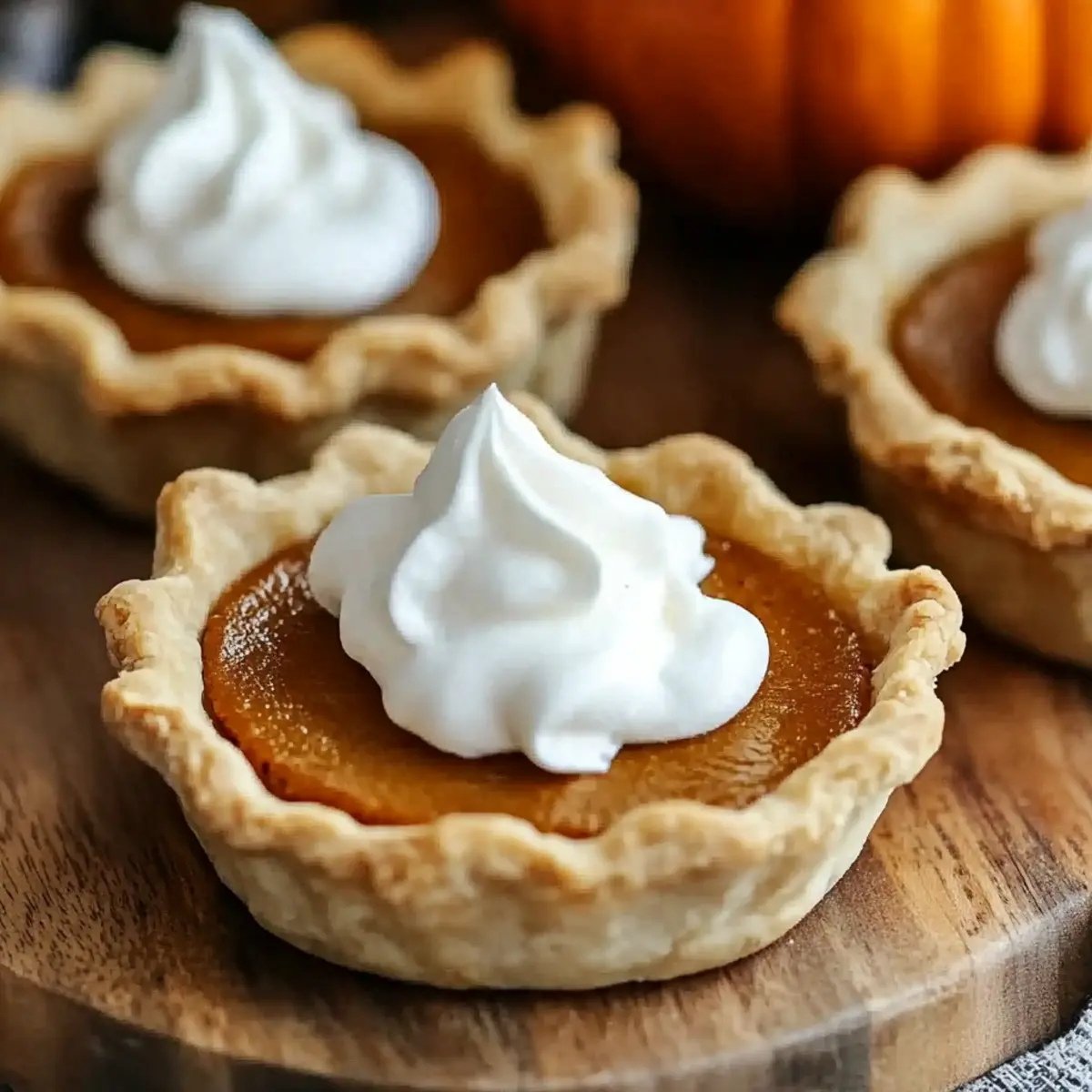 Mini Pumpkin Pies