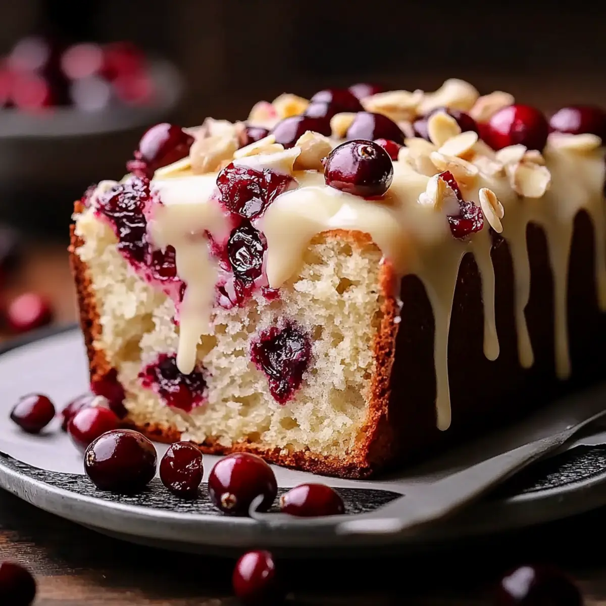 Copycat Starbucks Cranberry Bliss Bread