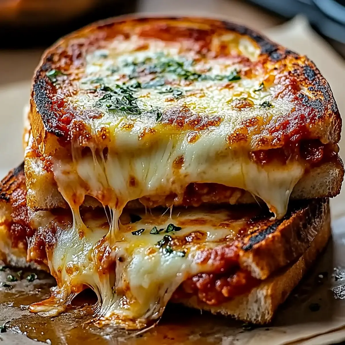 Pizza Grilled Cheese