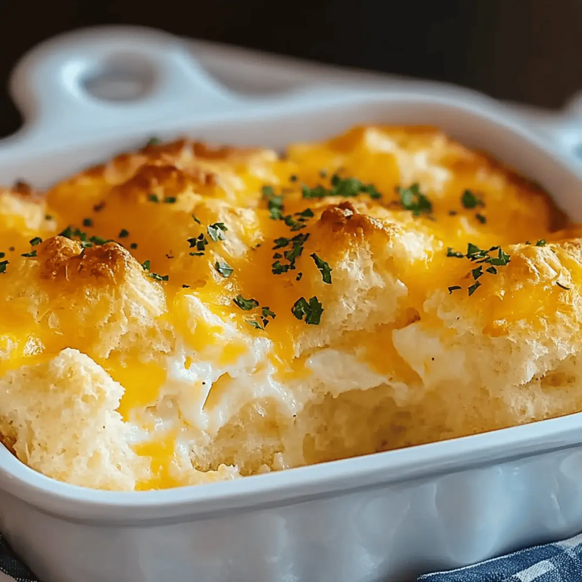 Cheddar Bay Biscuit Egg Breakfast Casserole