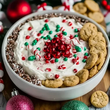 Christmas Cookie Dough Dip