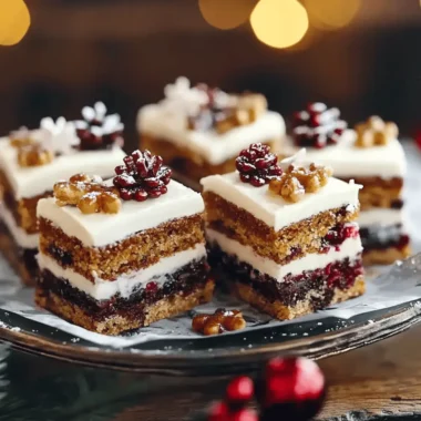 Christmas Cake Tray Bake