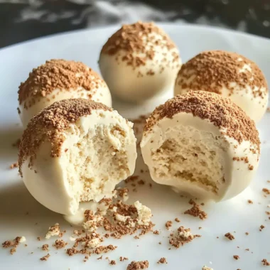 Eggnog Truffles