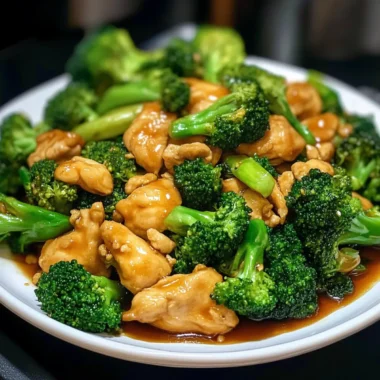 Broccoli Chicken Stir-Fry (Low Carb)