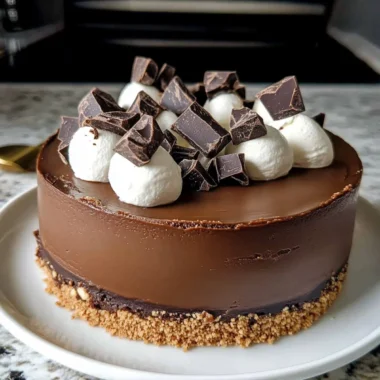 Hot Chocolate Cheesecake