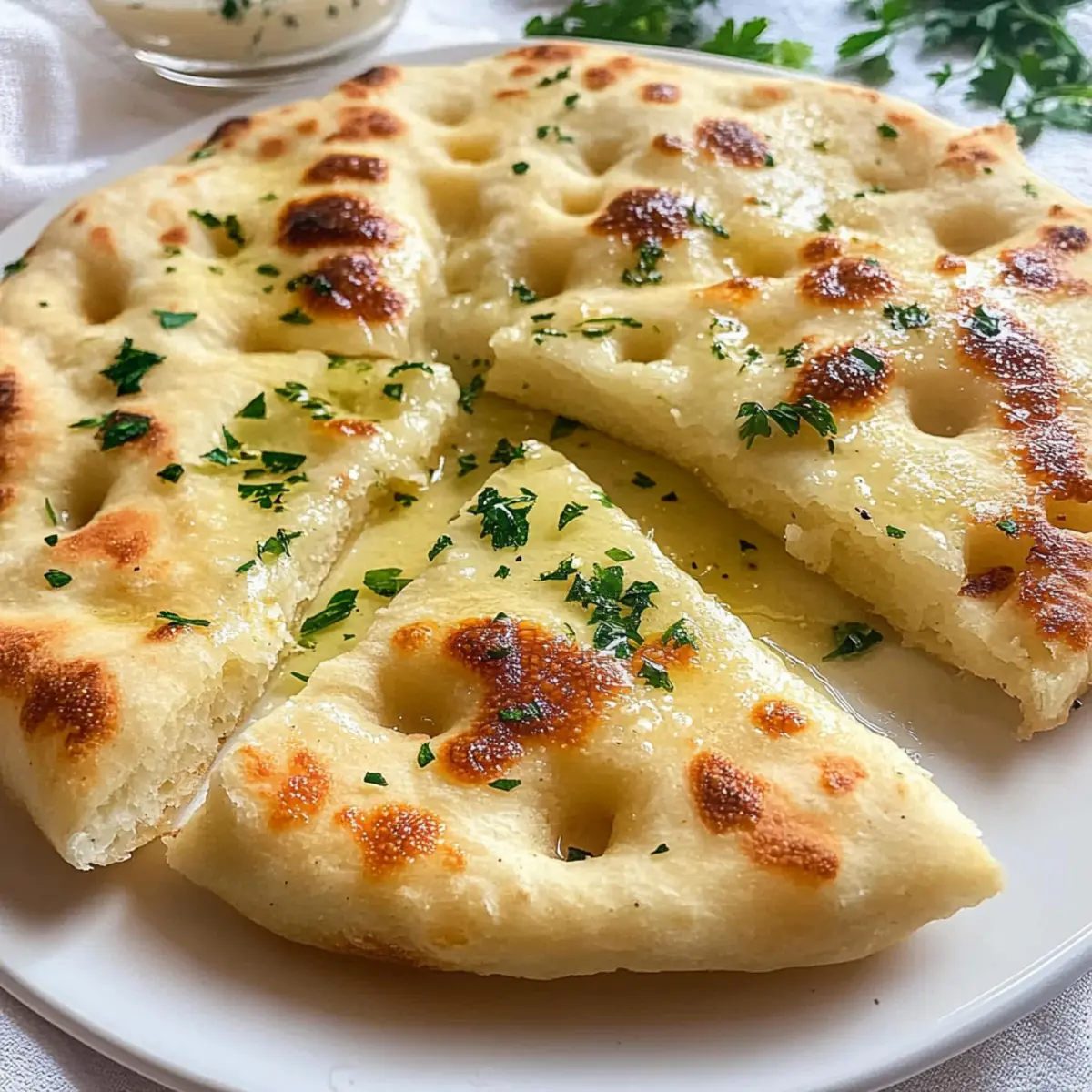 Garlic and Butter Flatbread