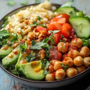 Chickpea Shawarma Bowls