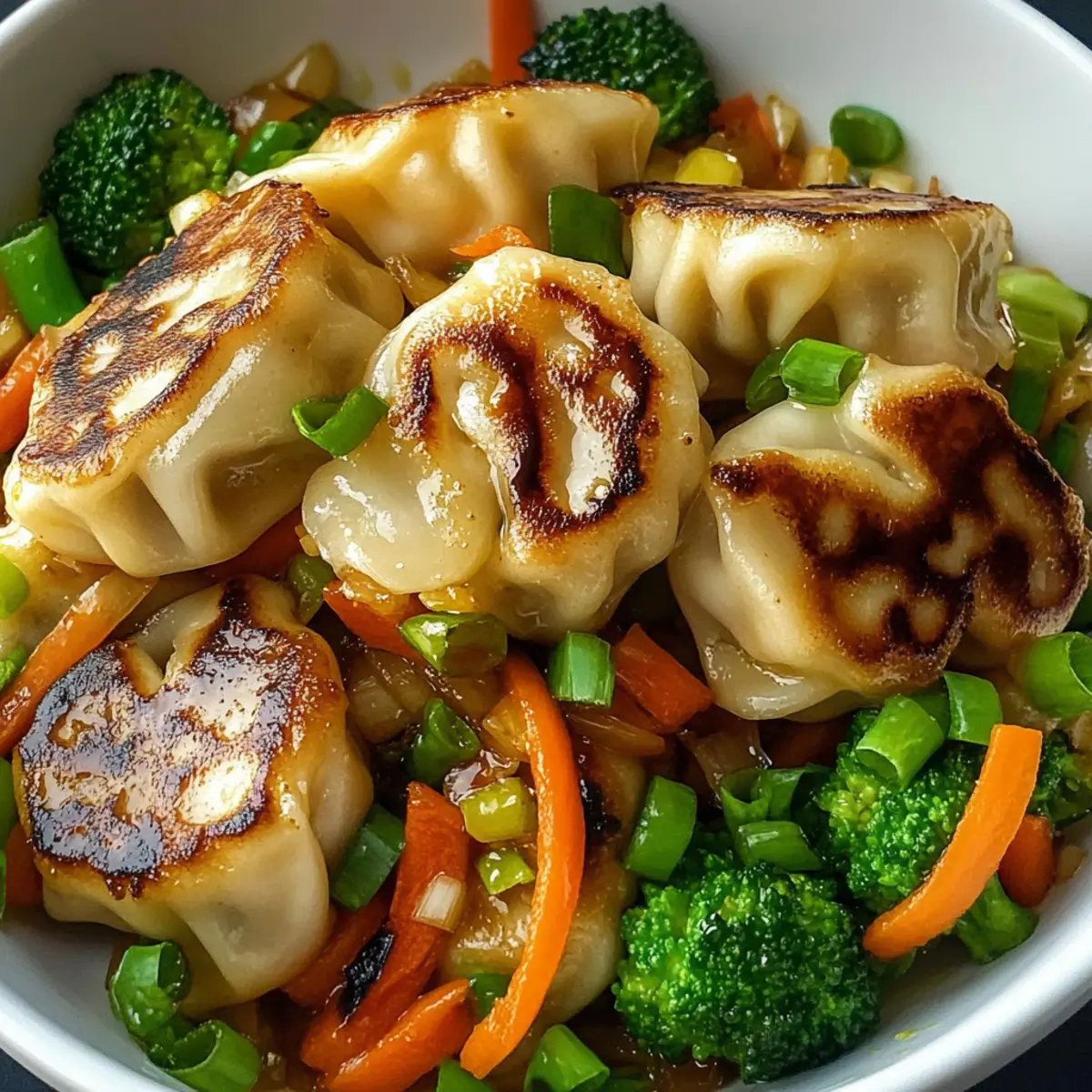 Easy Potsticker Stir Fry