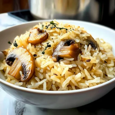 Mushroom Rice