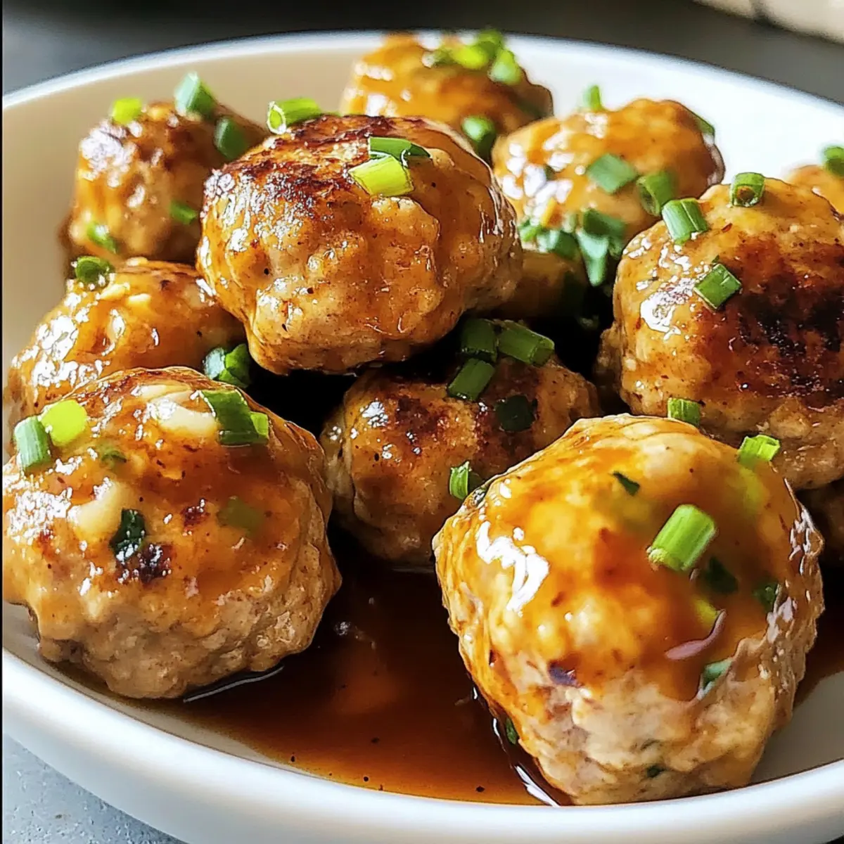 Sweet Chili Turkey Meatballs