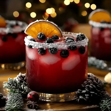 Refreshing Frost Christmas Punch