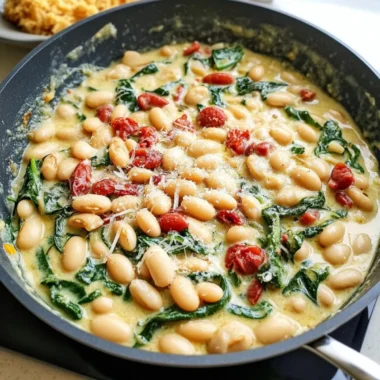 Creamy Tuscan White Bean Skillet for Cozy Comfort Food
