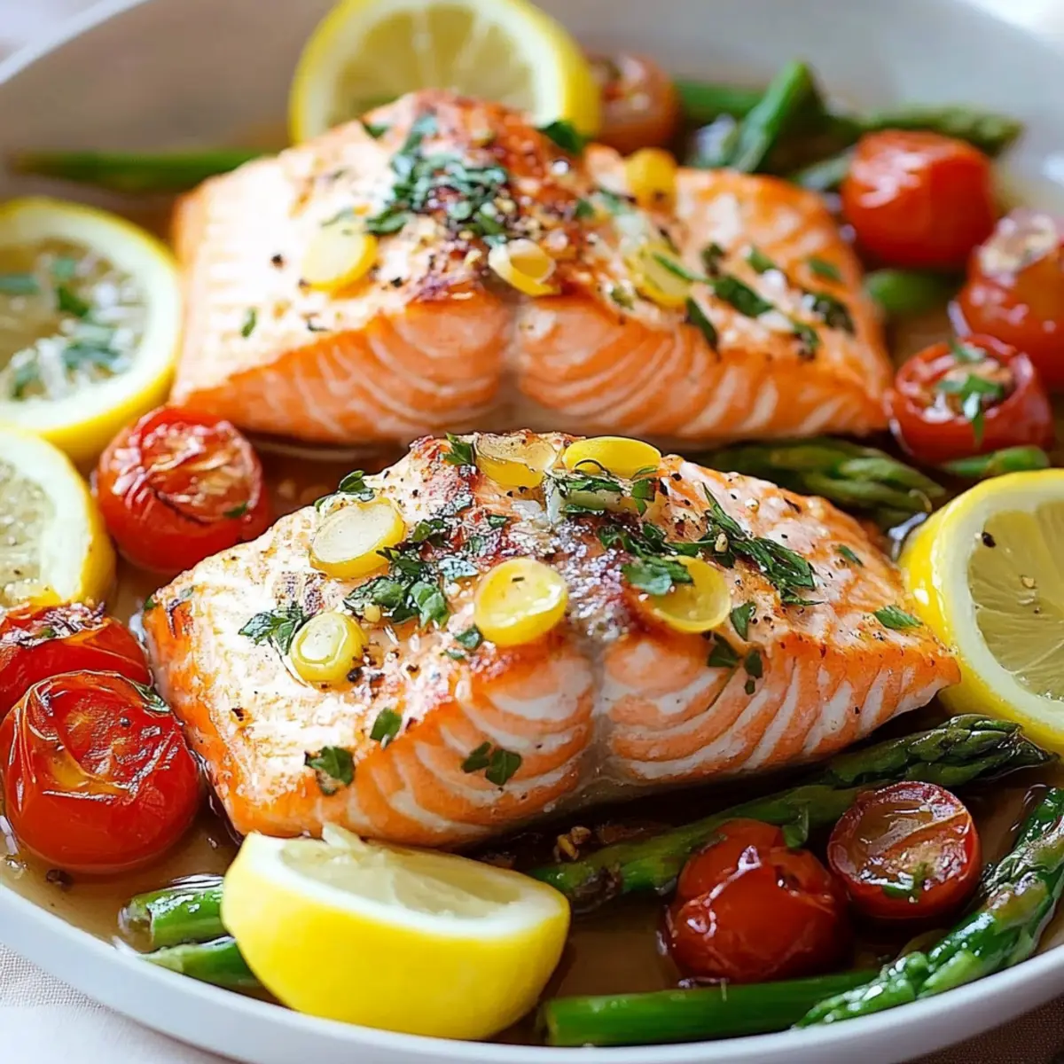One-Pan Salmon Dinner