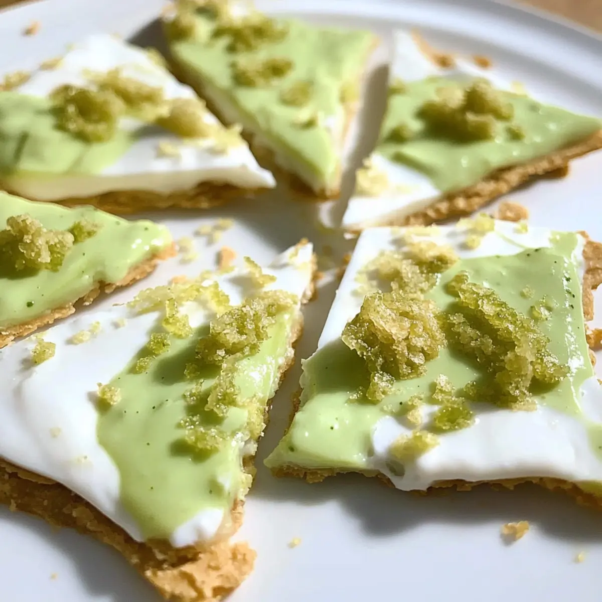 Key Lime Yogurt Bark
