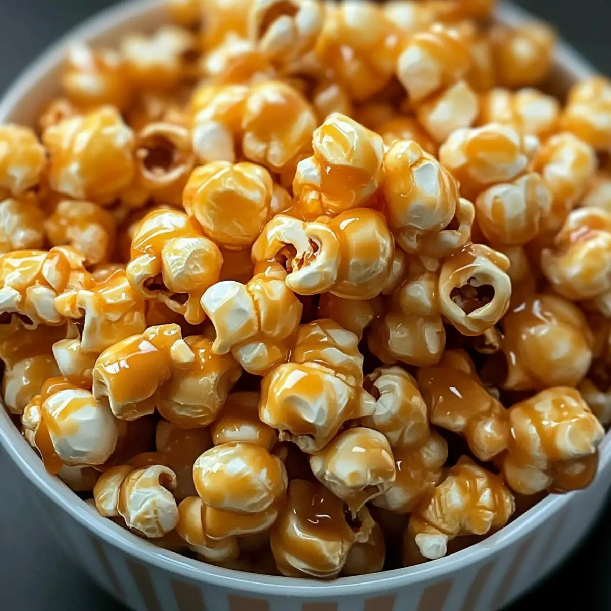 Caramel corn