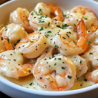 Creamy Garlic Parmesan Shrimp