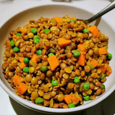 Lentil & Veggie Pilaf