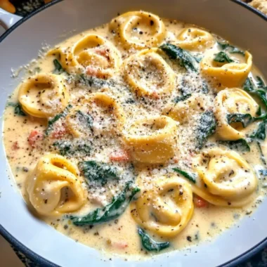 Creamy Tortellini Skillet