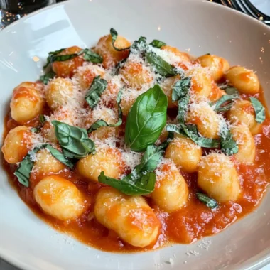 Creamy Tomato Basil Gnocchi