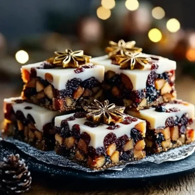 Festive Christmas Fruitcake Traybake