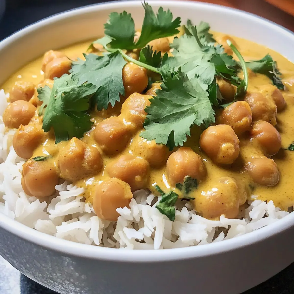 Chickpea Coconut Curry
