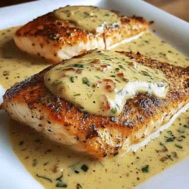 Red Snapper with Creamy Creole Sauce