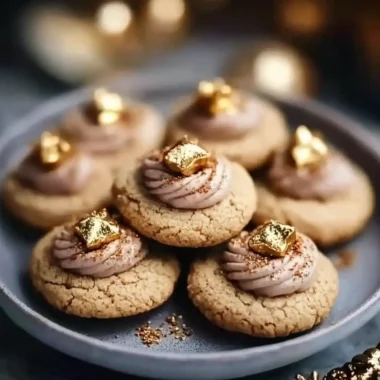 Rich Coffee Butter Cookies for Christmas