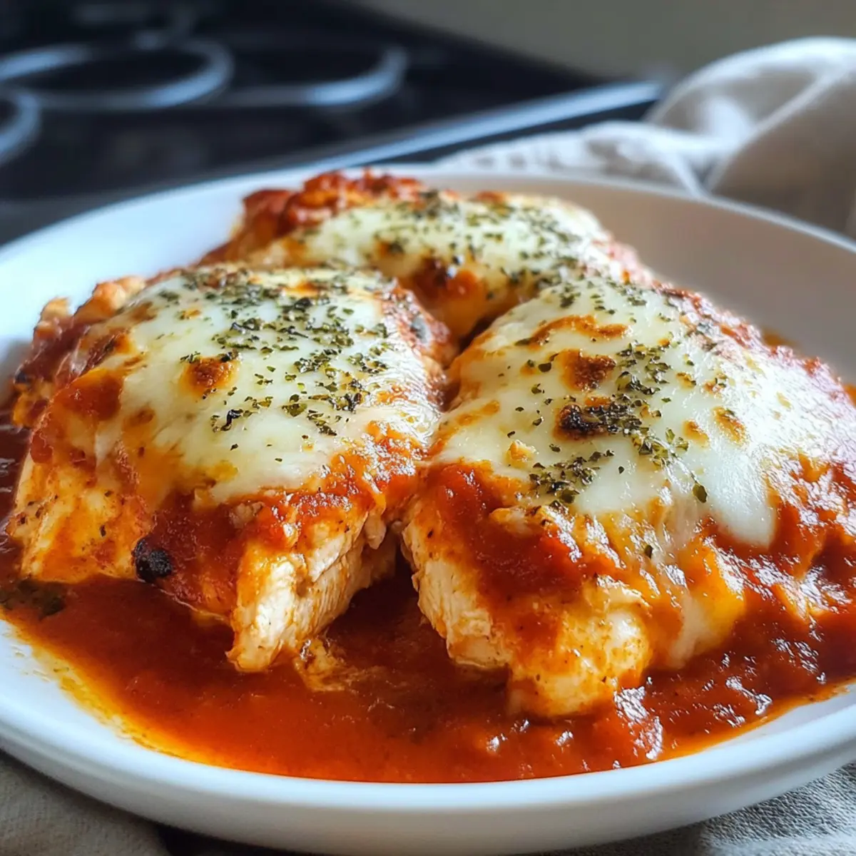 Easy Baked Chicken Parmesan