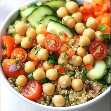 Quinoa Chickpea Power Bowl: 7 Reasons You'll Love It