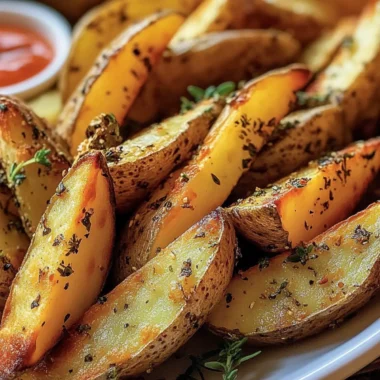 Herb Potato Wedges