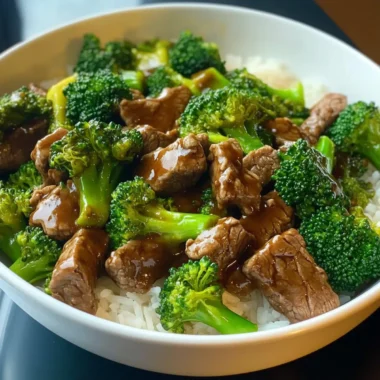 Beef & Broccoli Stir Fry