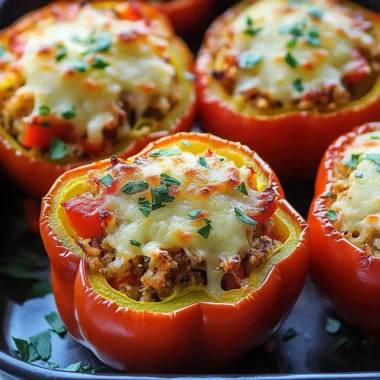 Easy Stuffed Bell Peppers
