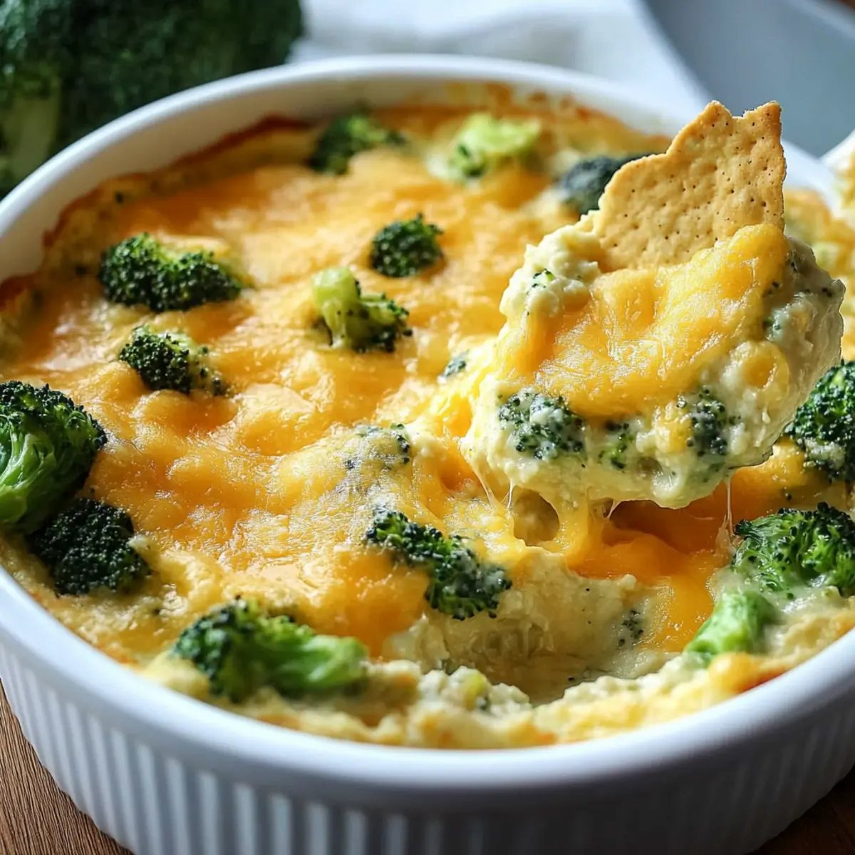 Cheesy Broccoli Dip