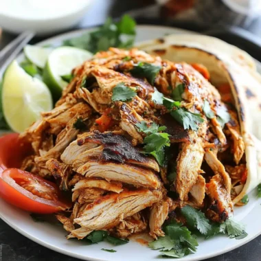 Hands-Off Slow Cooker Chicken Shawarma