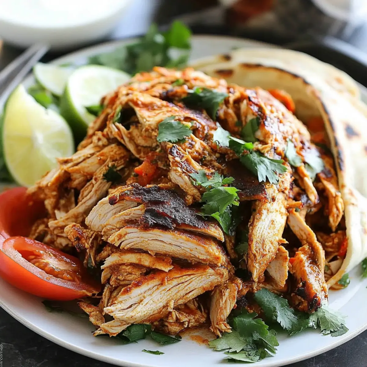 Hands-Off Slow Cooker Chicken Shawarma