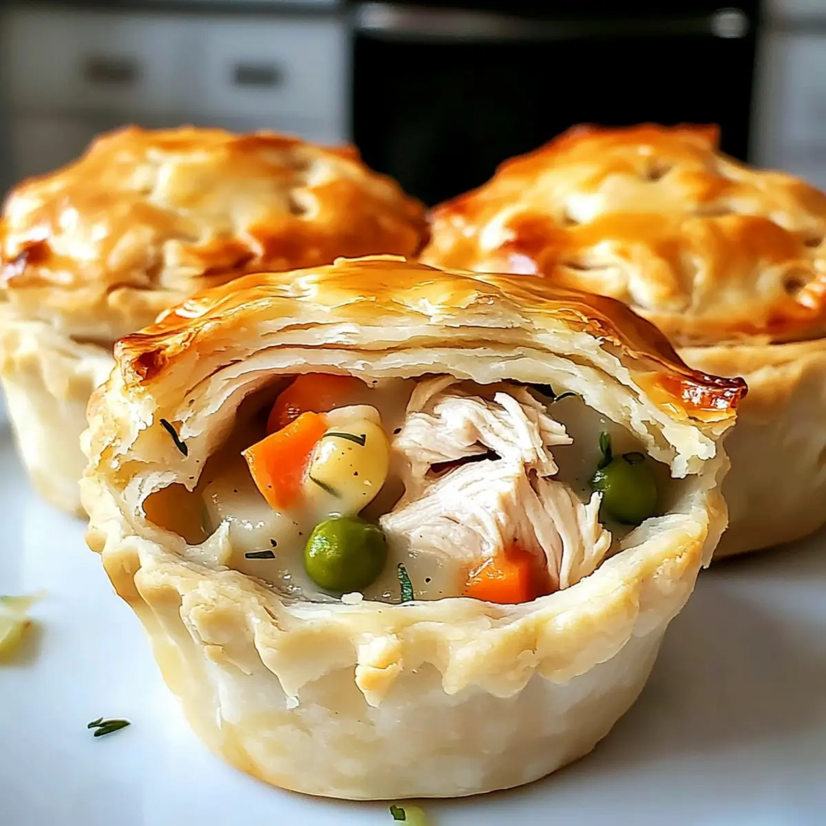 Chicken Pot Pie Cups