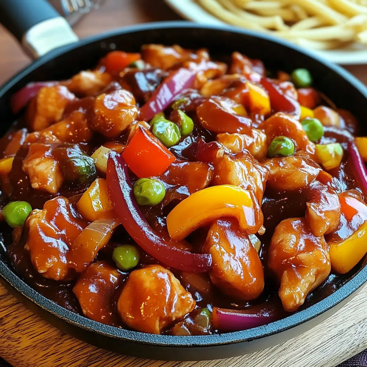 BBQ Chicken Skillet Dinner