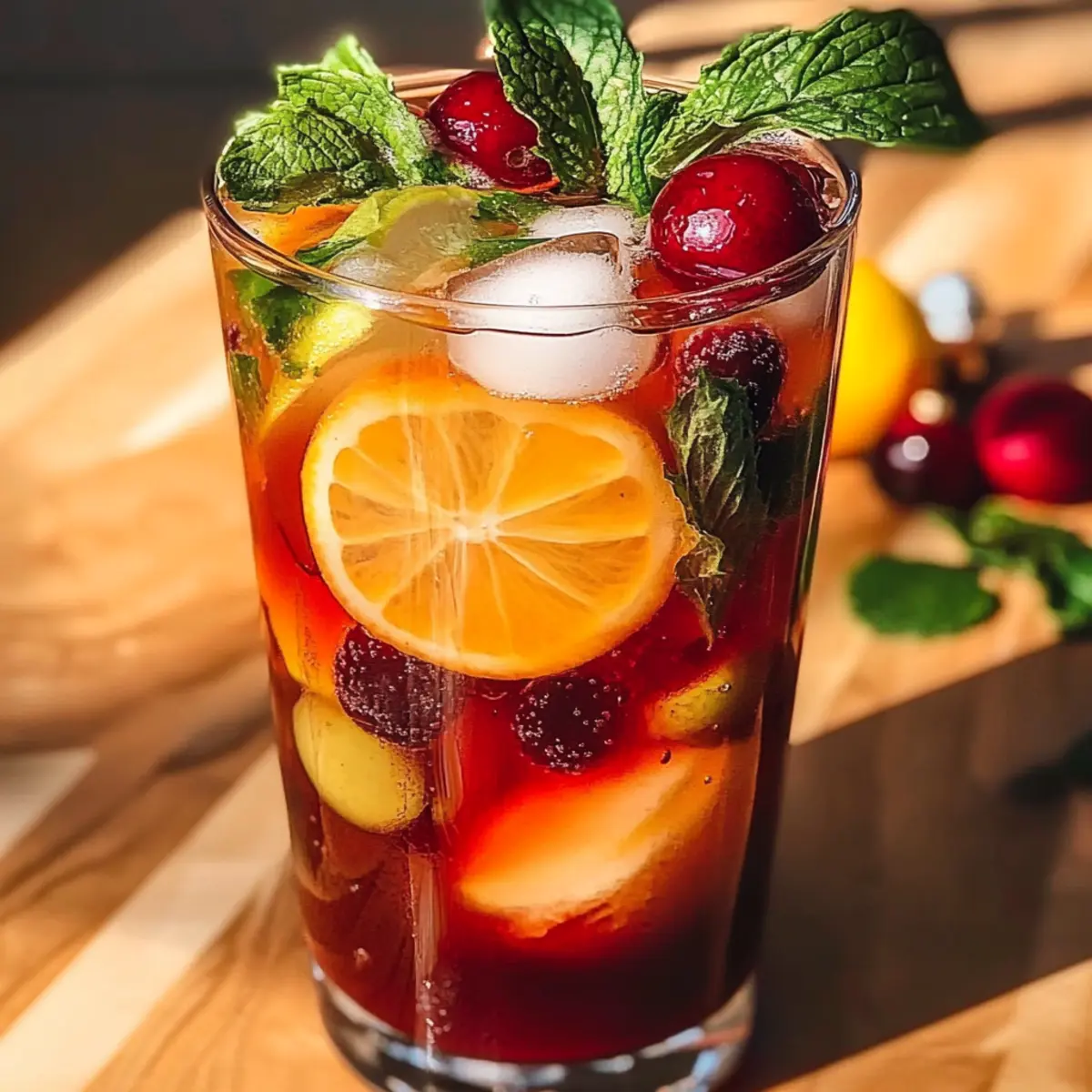 Non-alcoholic holiday drinks