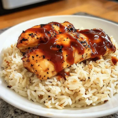BBQ Chicken and Rice