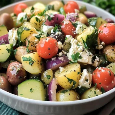 Greek Potato Salad