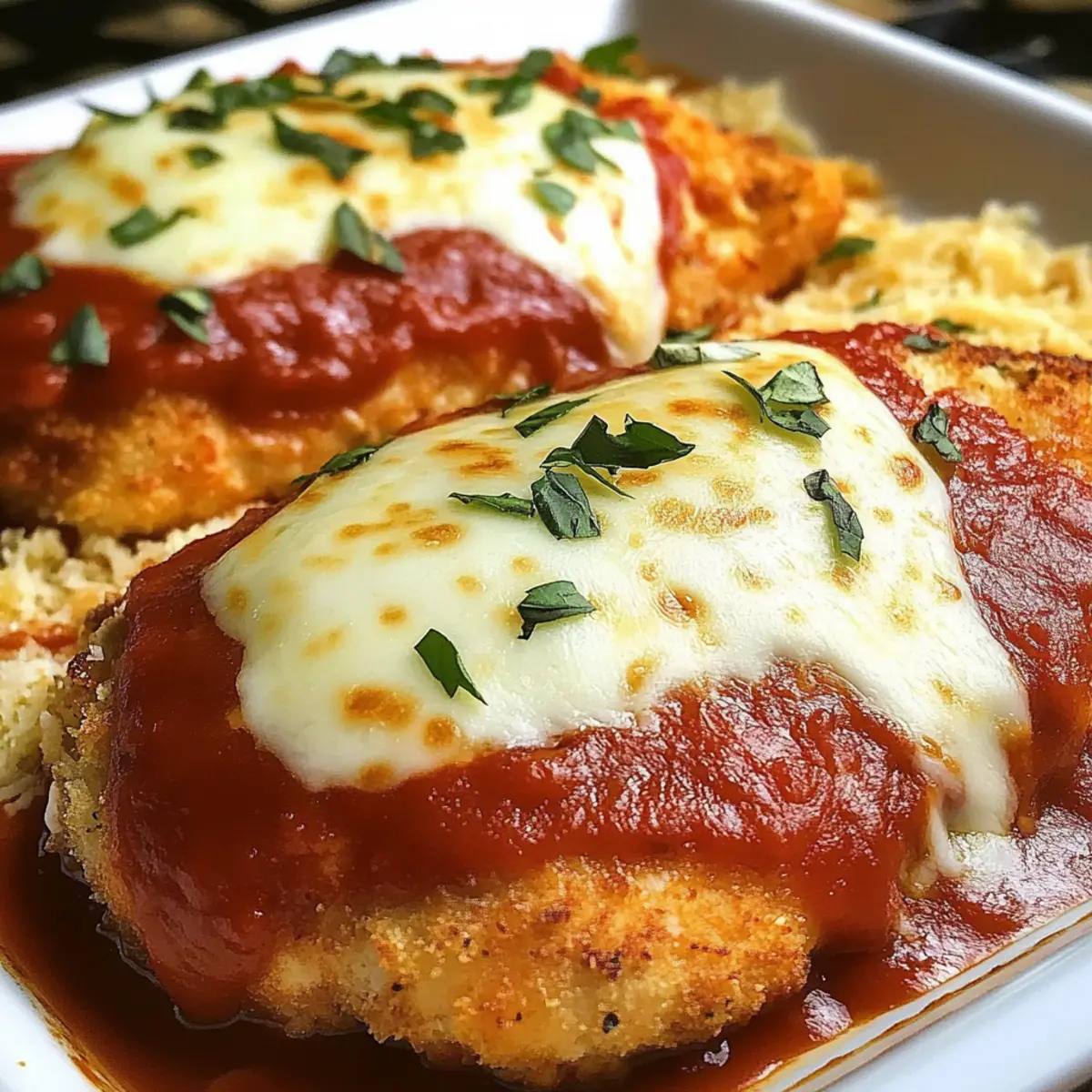 Baked Chicken Parmesan