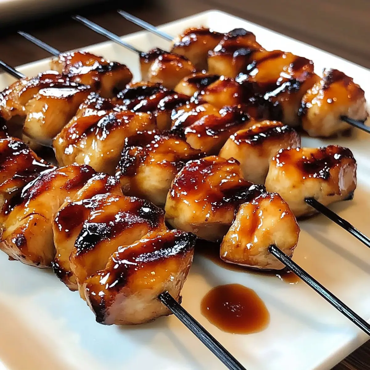 Teriyaki Chicken Skewers