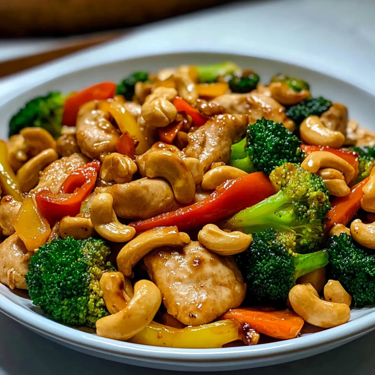 Cashew Chicken Stir-Fry