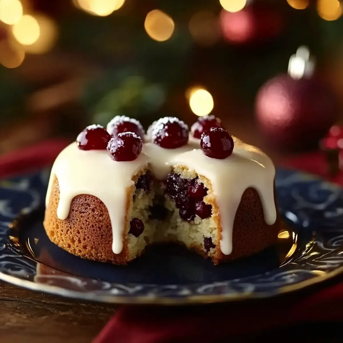 Moist Mary Berry Mini Christmas Cakes