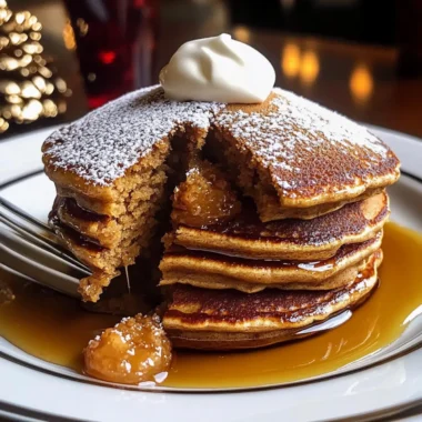 Gingerbread Pancakes