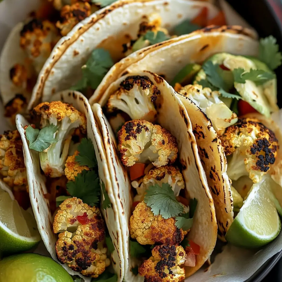 Roasted Cauliflower Tacos